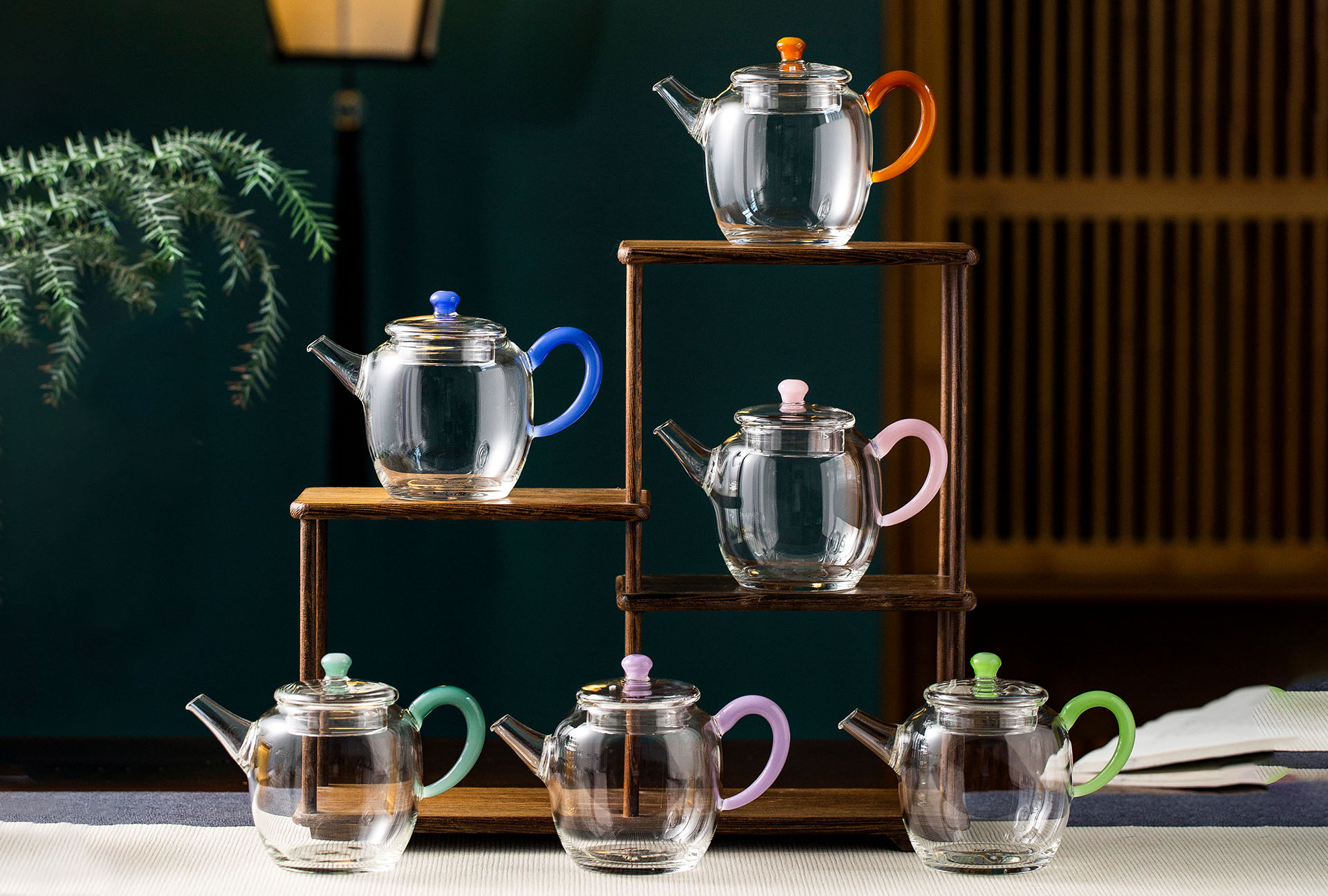 玉见玉秀玻璃壶耐高温煮茶壶泡茶壶手执茶壶400ml