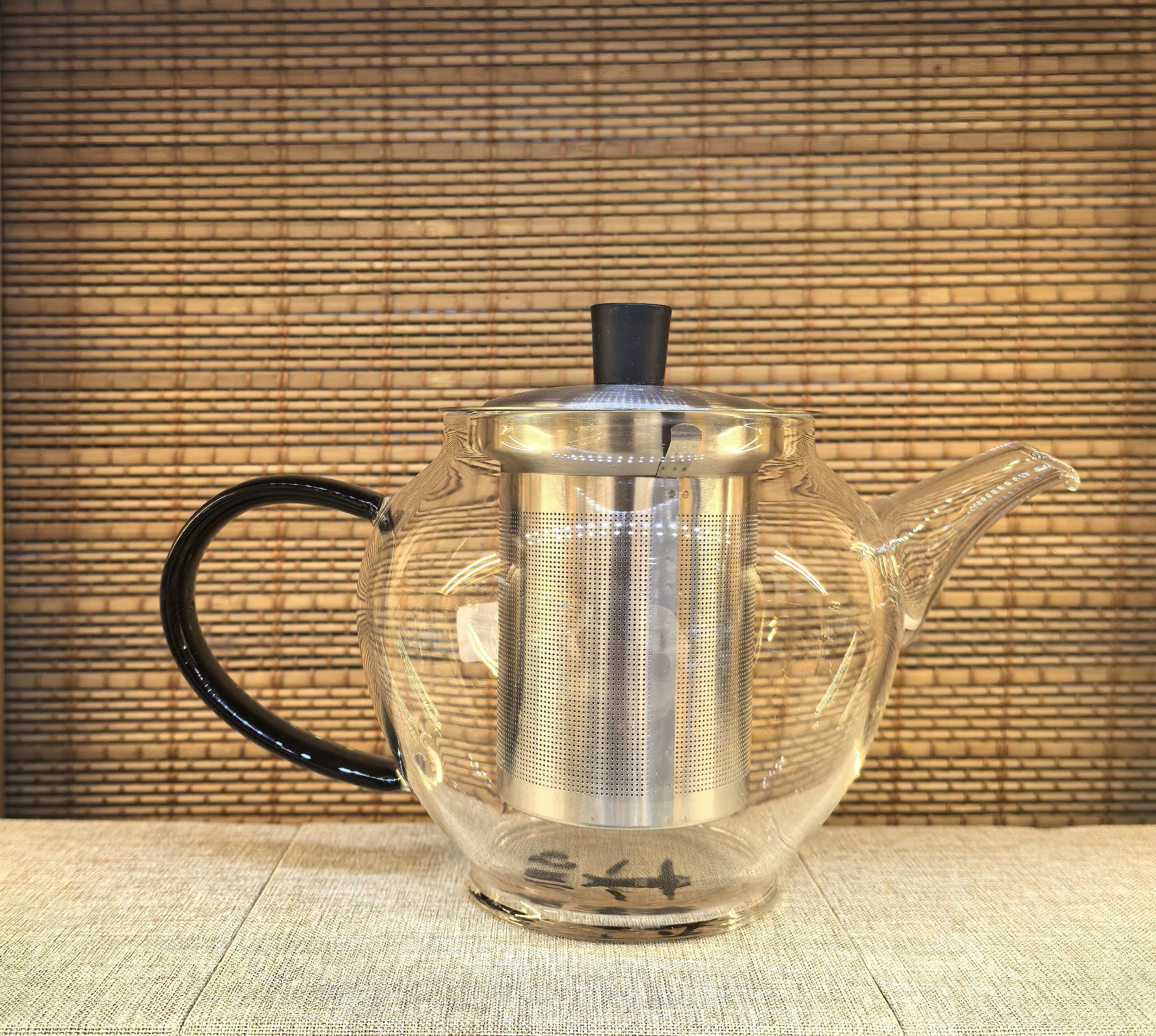 鑫凤祥玻璃茶壶大吉祥壶耐高温耐热煮茶壶泡茶家用烧水壶600ml