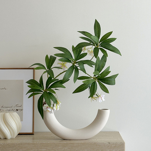 仿真花假花摆设仿生绿植假植物玄关客厅餐桌装饰花艺摆件插花花瓶