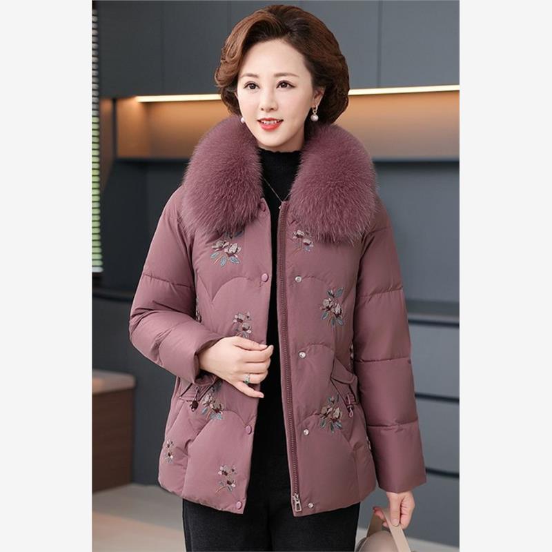 新款气质中年妈妈保暖外