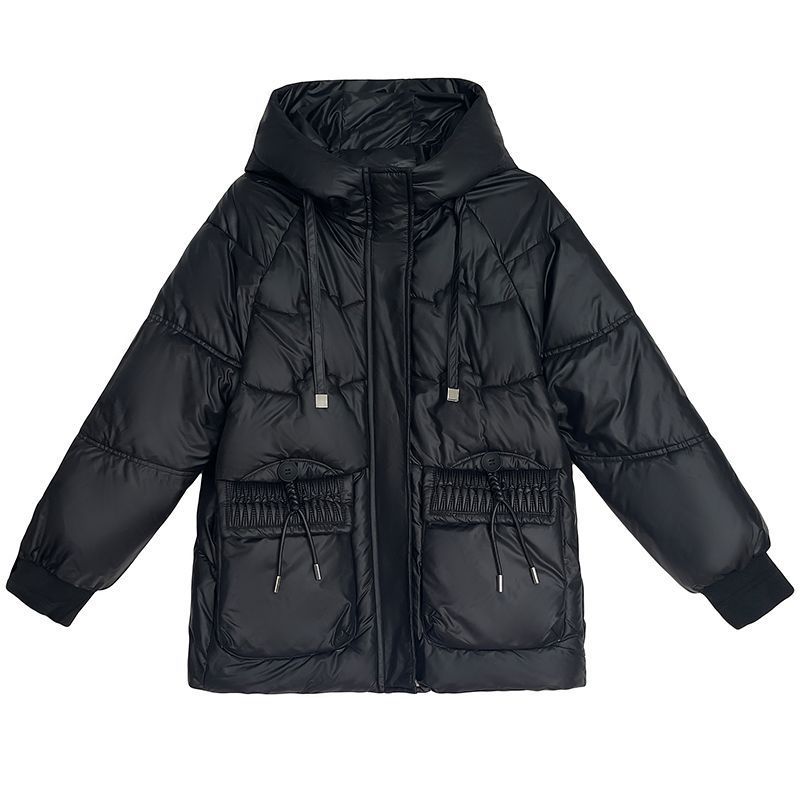 时尚洋气拼接减龄防寒保