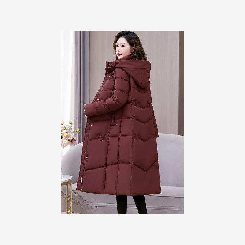 棉衣女妈妈装新款羽绒棉