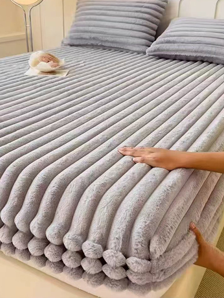采购产品兔皮秋冬单片，珊瑚奶丝绒，羊毛衬里床垫保护套，全盖床,床上用品,床笠,淘宝优惠券,粉丝福利购,淘宝优惠卷