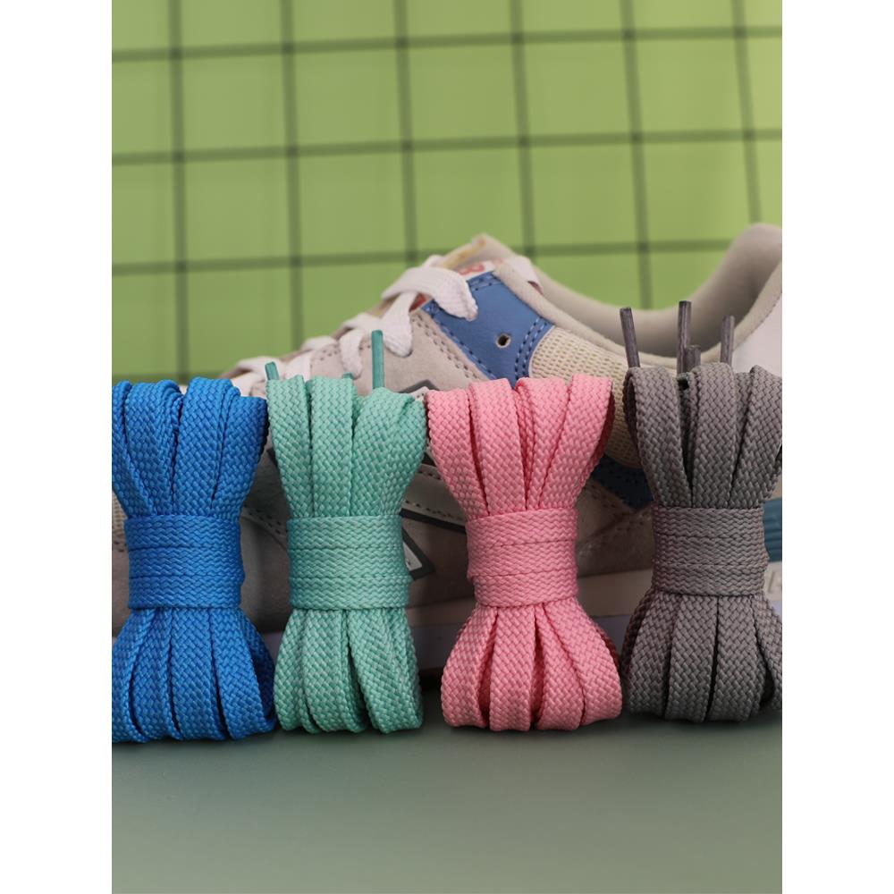 适用于安踏鞋带男款女款特步阿迪达斯耐克运动鞋跑鞋板鞋篮球鞋灰