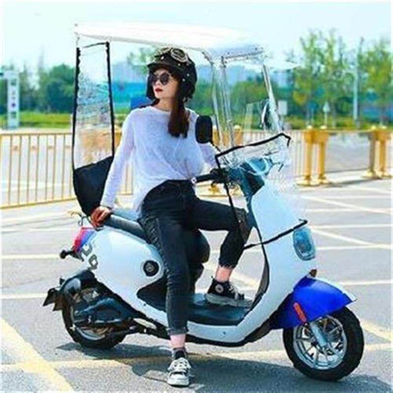 新品动电车c全h字闭g轮雨棚可拆卸方便大棚i子车j篷两式摩封车防