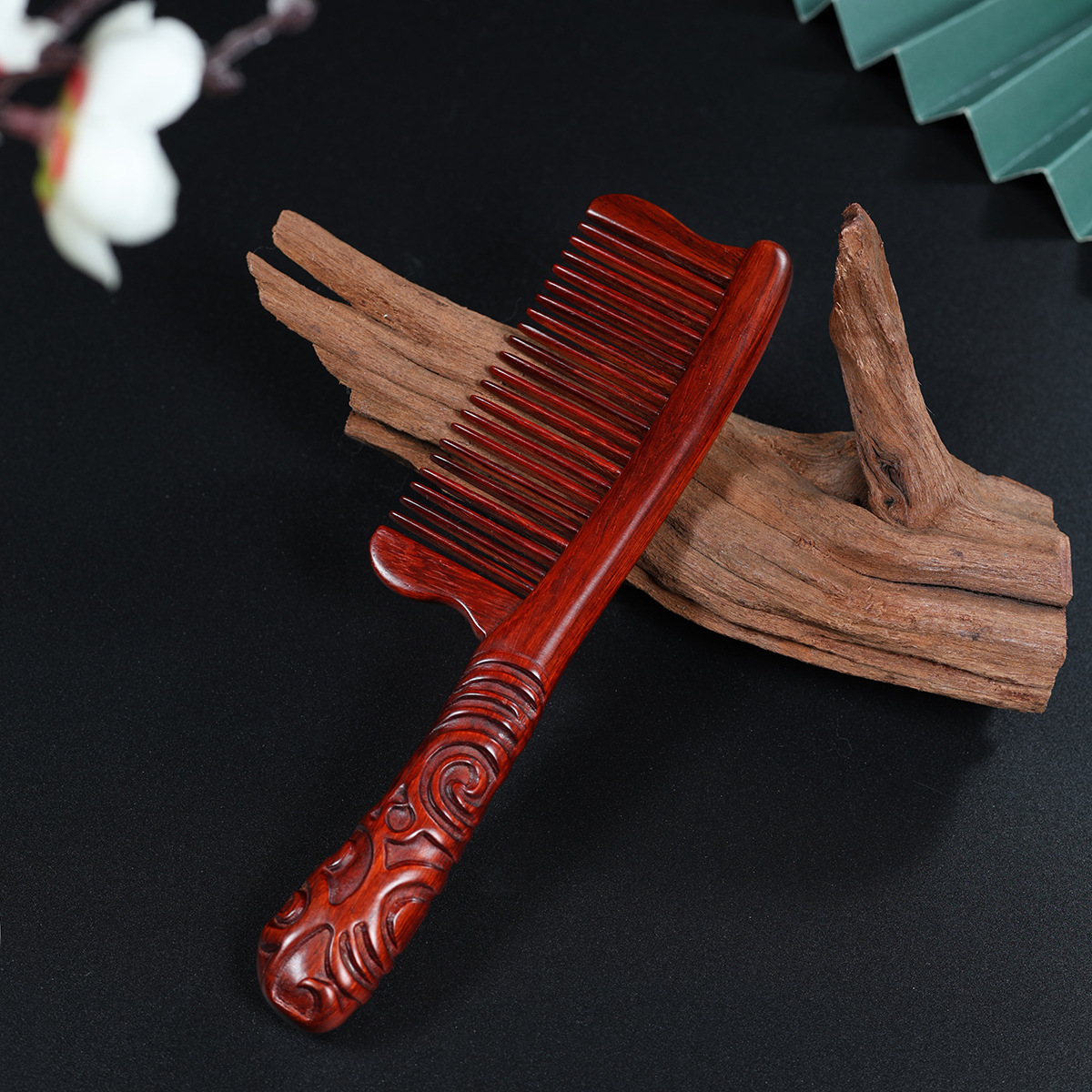 现代简约手工结婚红大号紫檀色