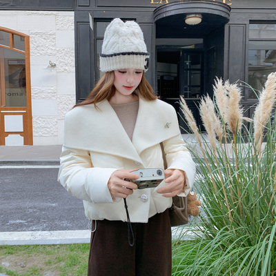 现货2B081-3299-P275-K398 70羊毛双面呢拼新国标90白鸭绒