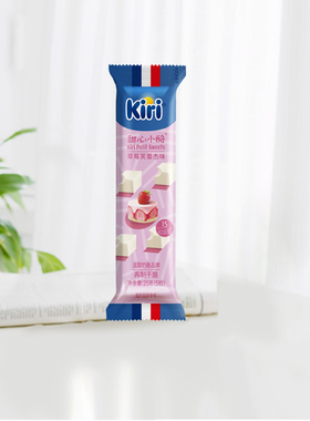 【Kiri甜心小酪25g】原装进口即食奶酪芝士零食草莓芙蕾杰味干酪