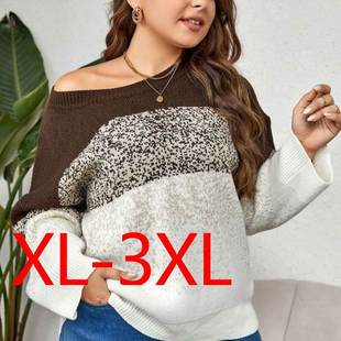 plus size sweater 2023 sweaters winter ladies blouse autumn