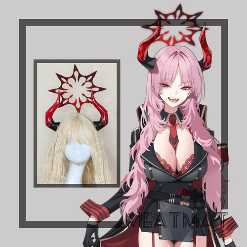 碧蓝档案Satsuki光环角cos