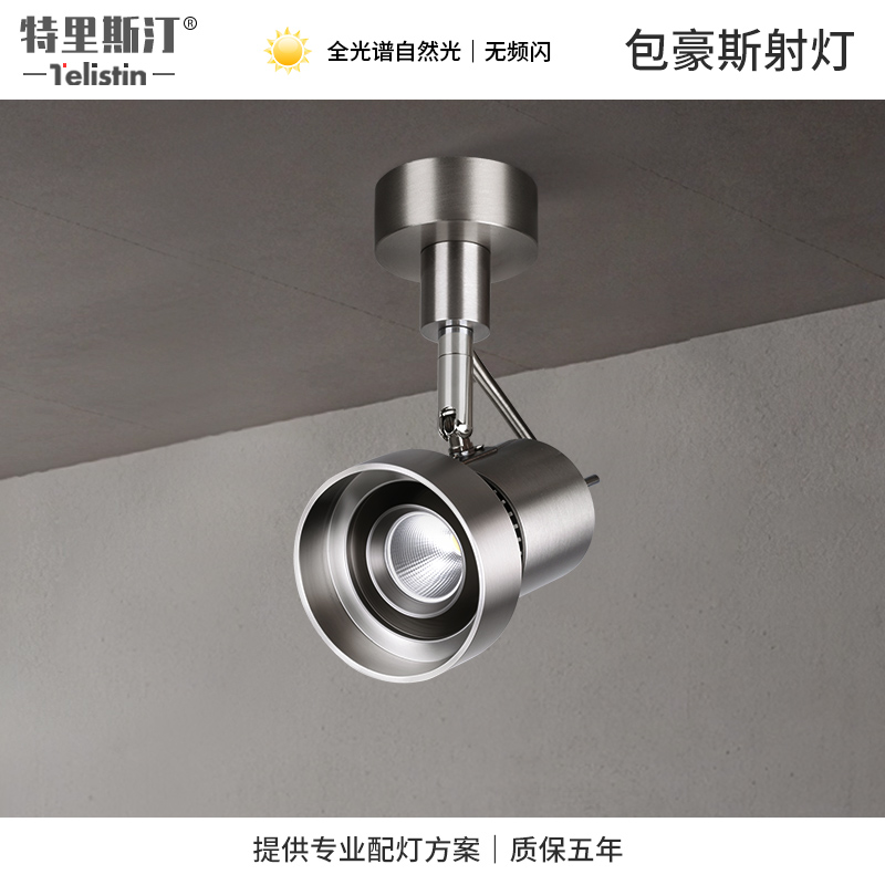 明装射灯包豪斯可调角度