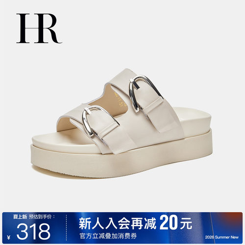 HR赫莲娜时尚新款罗马凉鞋