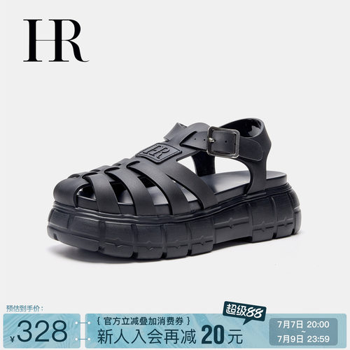 HR赫莲娜时尚新款罗马凉鞋