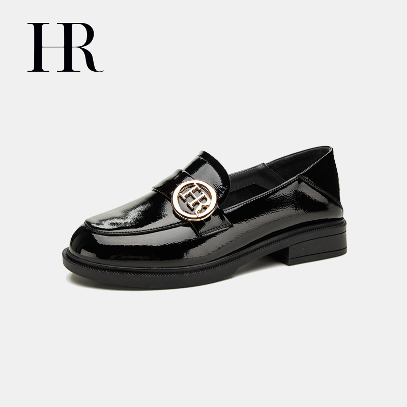 HRCASUAL厚底小皮鞋休闲秋季