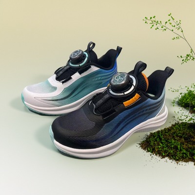 安踏儿童2025夏季新款男小童氢跑2系列跑步鞋网面运动鞋312529903