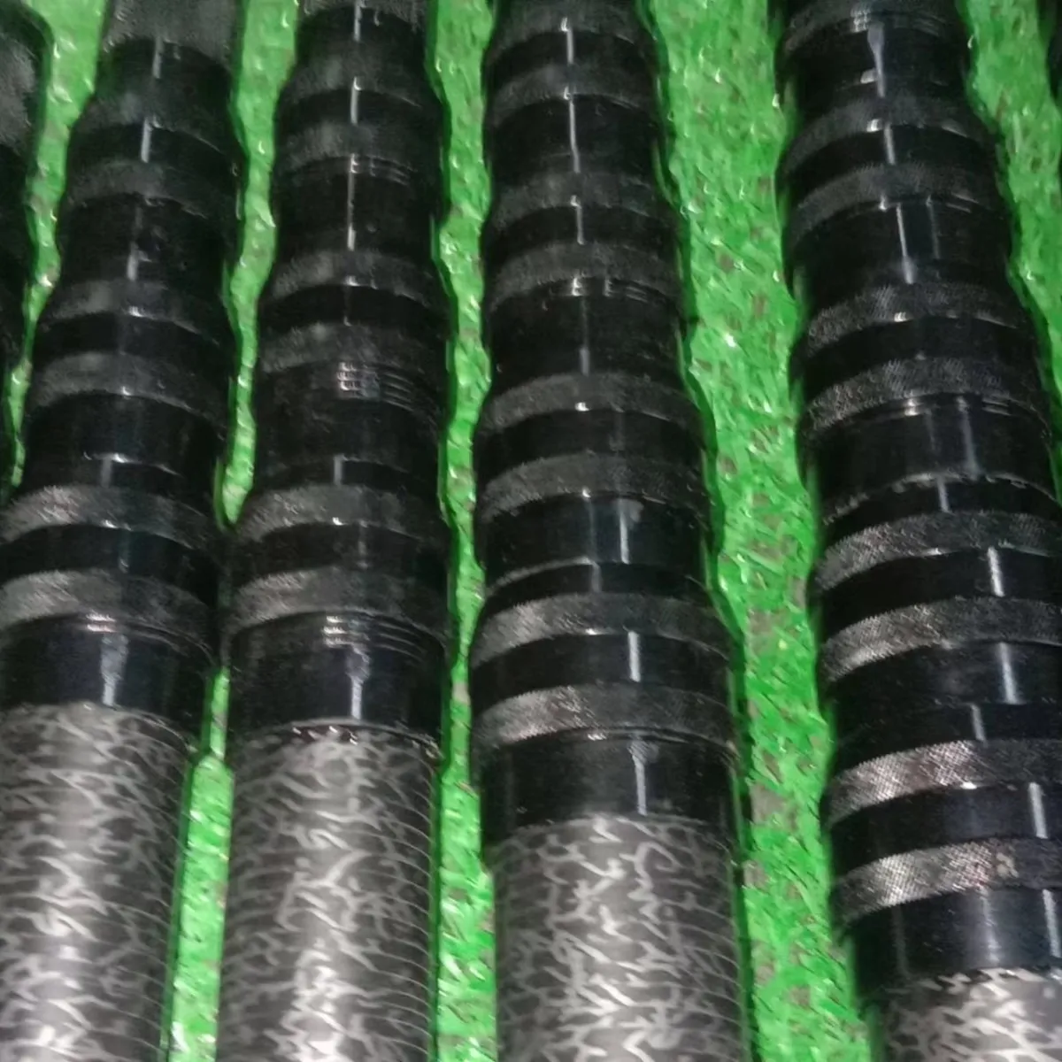 绝缘大物玻纤抄网杆自由定位用于鱼插天幕杆加粗加硬收缩短