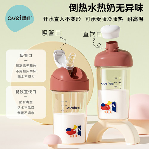 德国PPSU儿童吸管杯耐高温