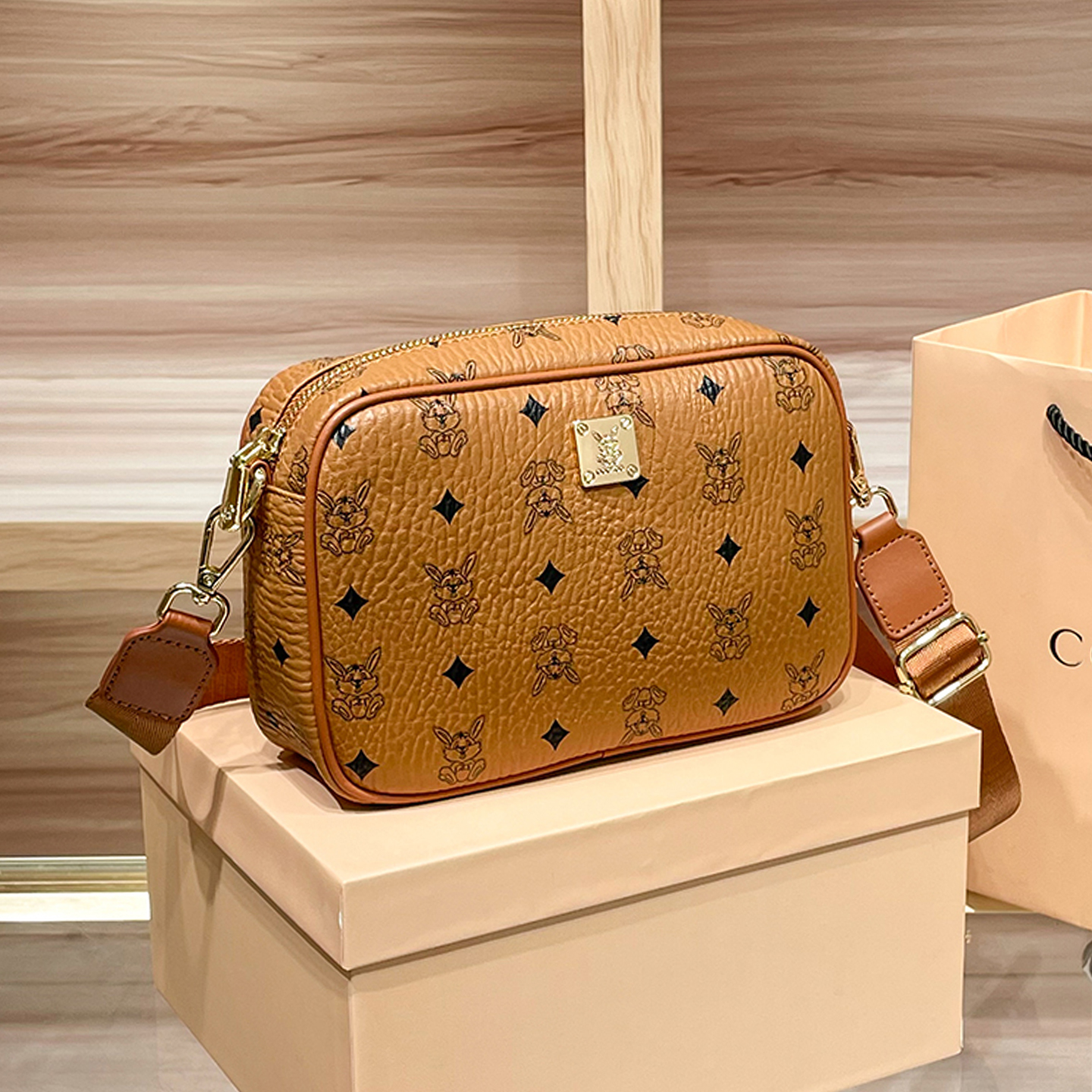 百搭小方包单肩斜跨包相机包女包