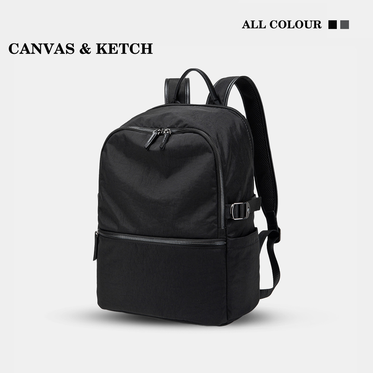 CanvasKetch大容量旅行双肩包女2026新款高级感小众轻便时尚背包