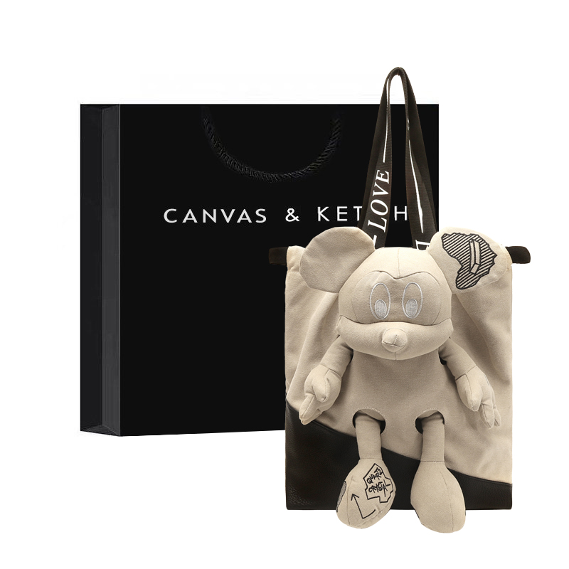 Canvas&Ketch时尚公仔托特包