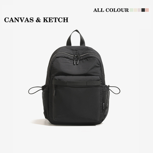 小众双肩包旅行背包女士外出通勤包大容量旅游学生书包牛津布轻便