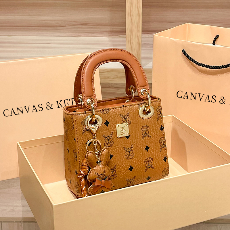 品牌包包女2025新款潮时尚百搭高级感戴妃包手提包单肩斜挎包潮