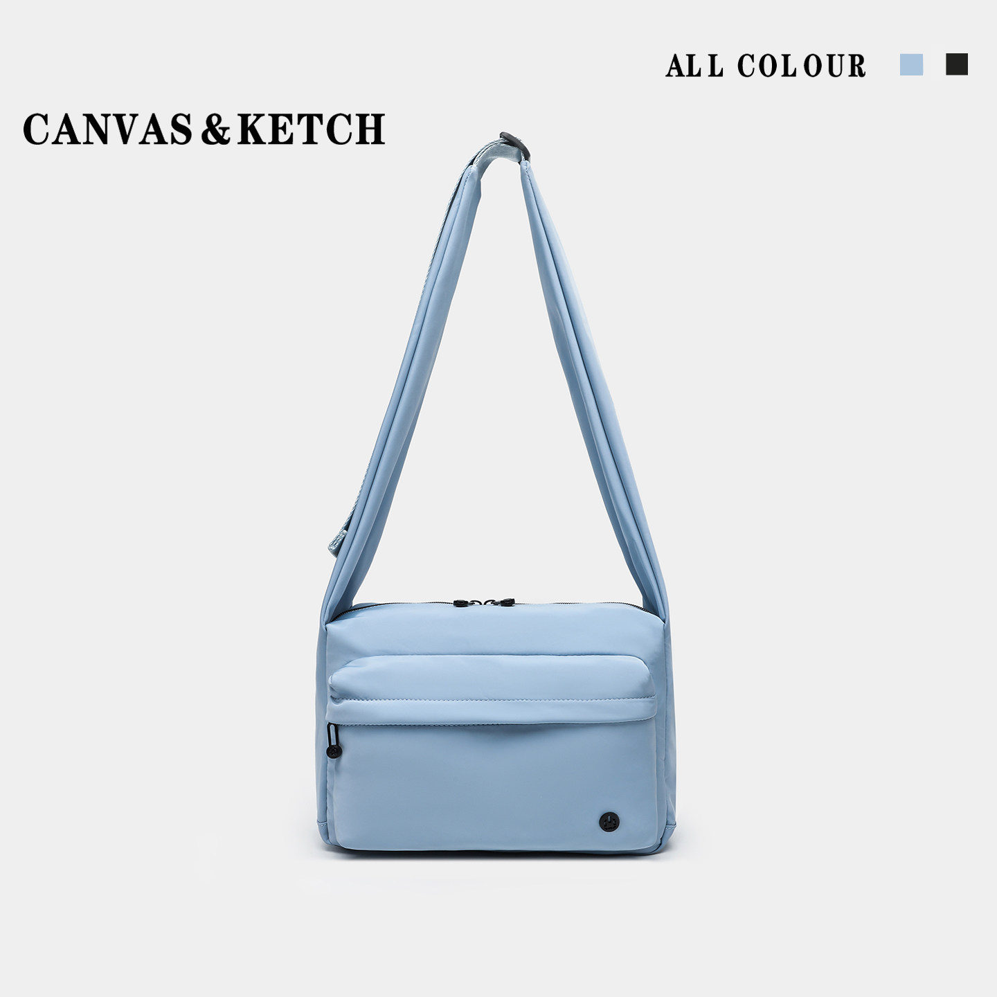 新款防晒防水轻便帆布包包多口袋大容量休闲百搭单肩斜挎包女包潮