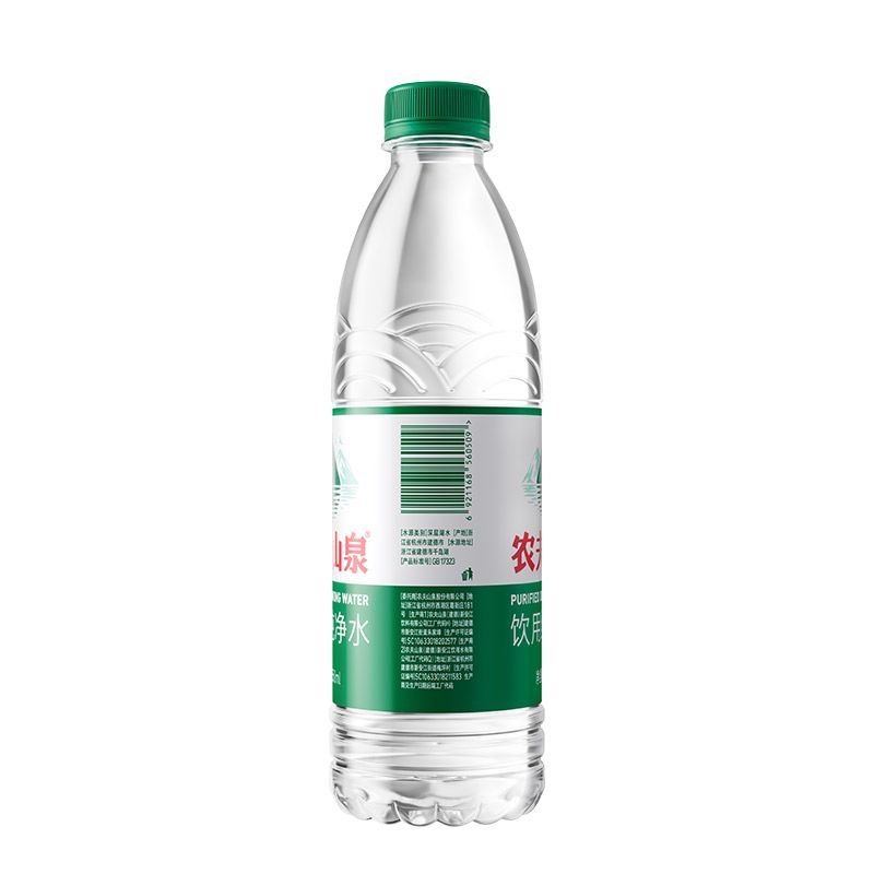 550ml农夫山泉大瓶天然水纯净水大瓶装水泡茶商务办公会议用水