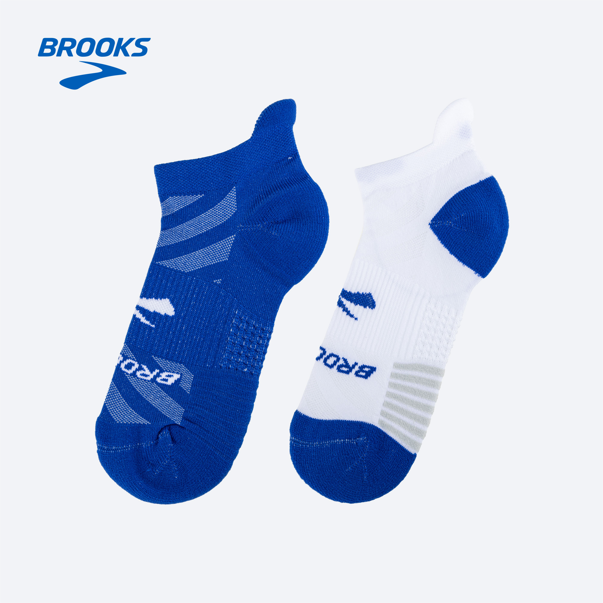 Brooks/布鲁克斯跑步运动袜短筒