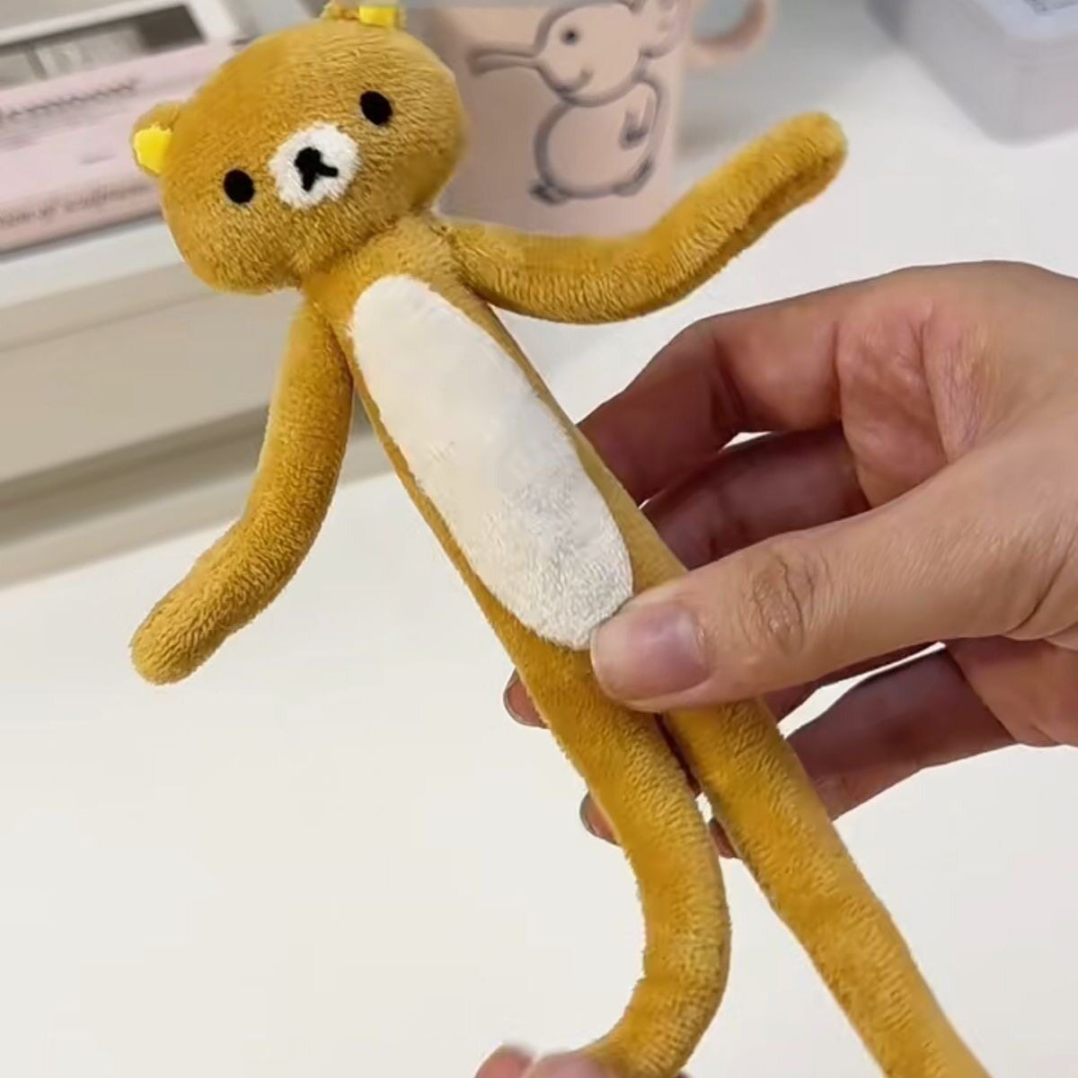 一条熊干·超萌轻松熊毛绒玩具公仔女生玩偶可爱礼物轻松熊干挂件