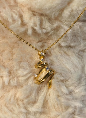 星星许愿树圣诞项链女款2025新款