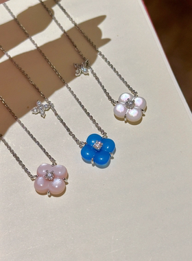 四叶草项链女2025新款配饰锁骨链