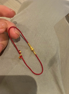 葫芦本命年红绳手链女过新年手饰