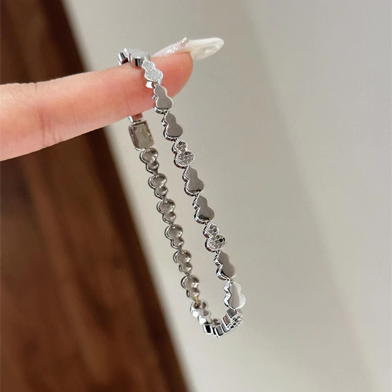 碎冰冰葫芦手链轻奢小众精致手饰女款2025新款中式清冷感亮面手串,饰品/流行首饰/时尚饰品新,手链,淘宝优惠券,粉丝福利购,淘宝优惠卷