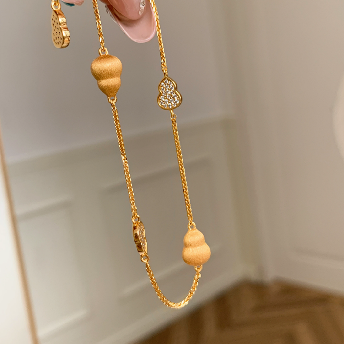 葫芦手链女轻奢小众精致新款手饰