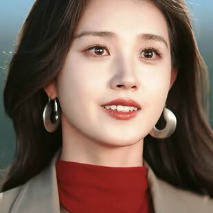 郭宇欣同款银色圆环耳扣女2026新款独特耳环小众设计通勤百搭耳饰