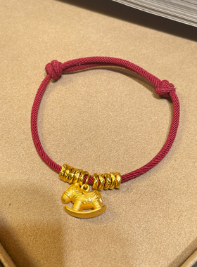 生肖马本命年红绳手链女新年手饰