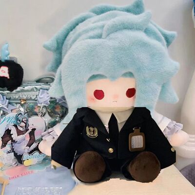 正版原创原神博士多托雷属性冰菓薄荷40cm棉花娃娃公仔周边送礼物