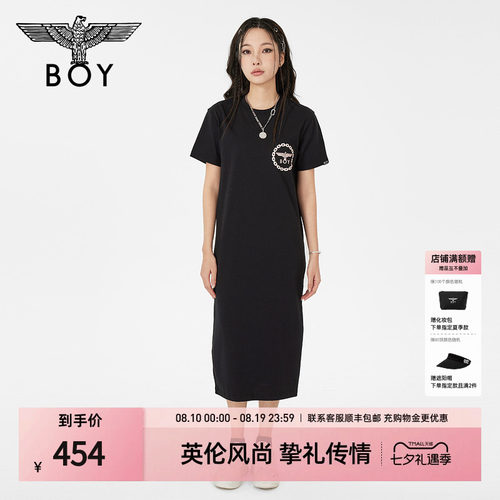 boylondon显瘦连衣裙宽松