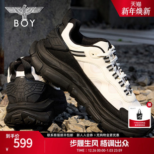 情侣百搭户外运动跑鞋 春季 BOYLONDON2025新款 N79019 克莱德