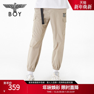 裤 潮牌多口袋卡其色机能风工装 N34011 男女同款 BOYLONDON休闲裤