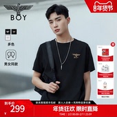 T恤N01254 潮流春夏男女同款 简约印象 BOYLONDON舒适纯棉短袖