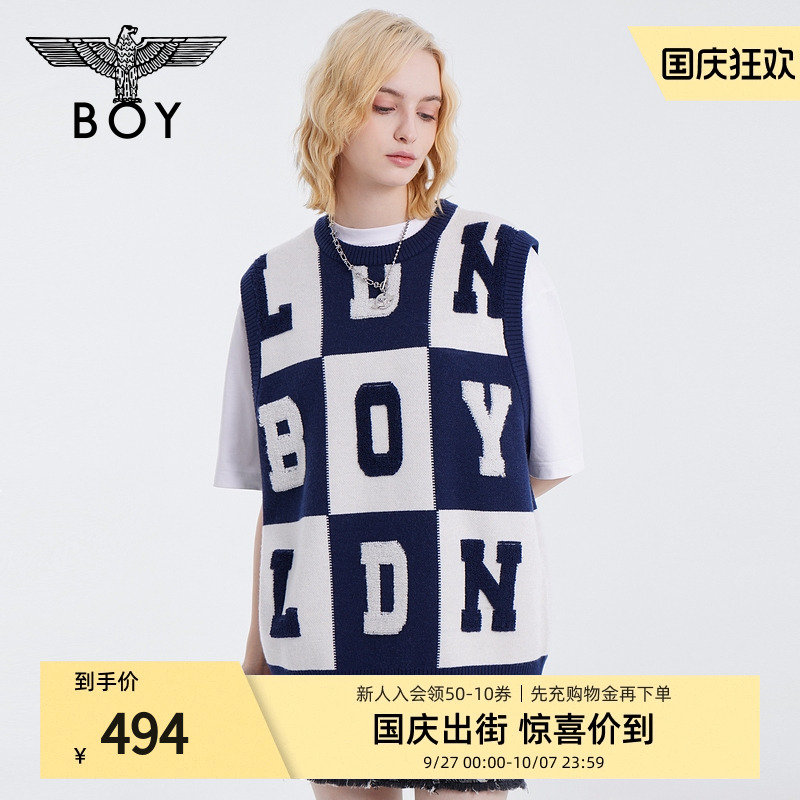 boylondon23马甲毛织无袖