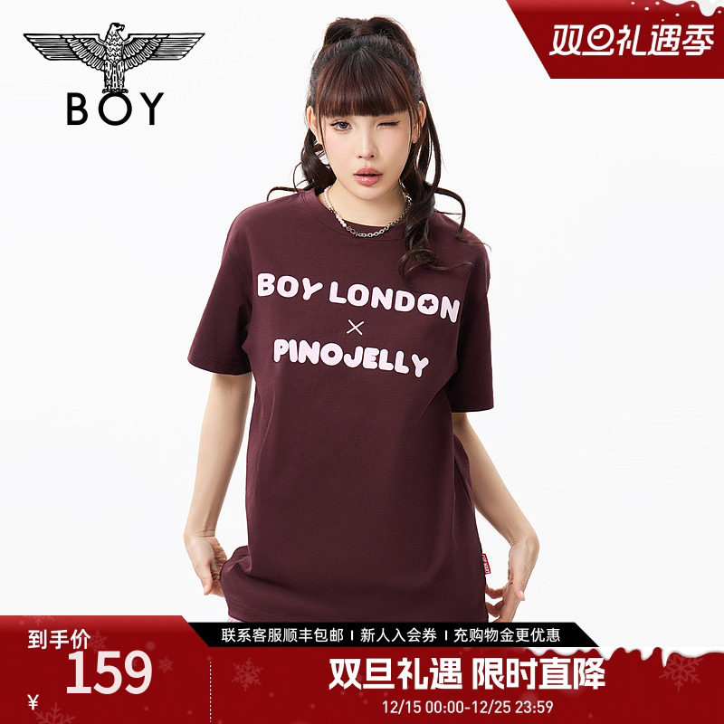 BOYLONDON25新款春夏情侣款休闲短袖T恤N01261