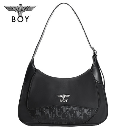 BOYLONDON春季潮牌立体金属老鹰腋下包N85005