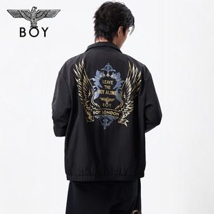 秋季 金翼華章 BOYLONDON25新款 印花休閑梭織外套N23801 情侶款