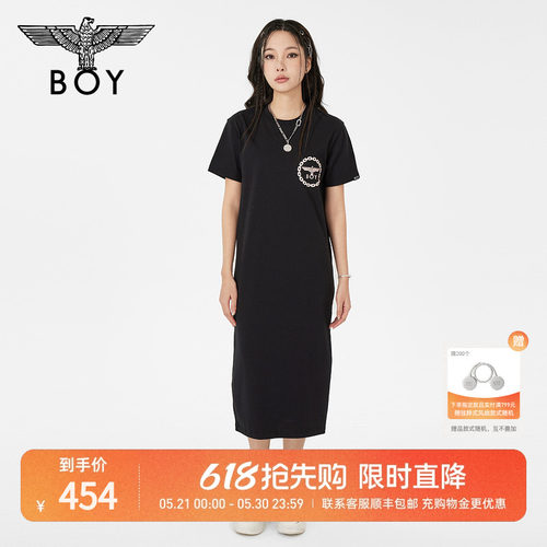 boylondon显瘦连衣裙宽松