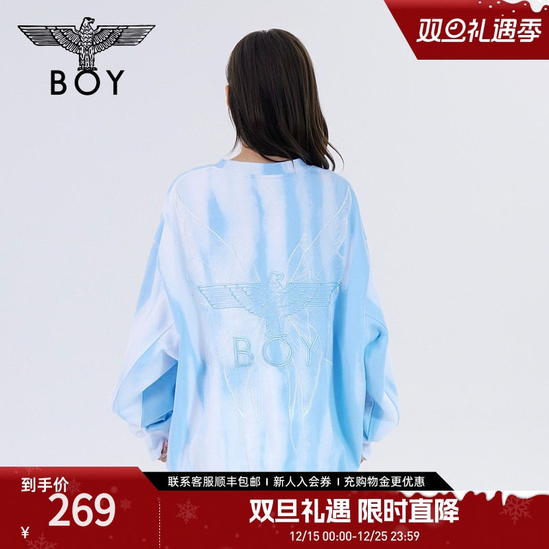 boylondon男女同款潮牌套头卫衣