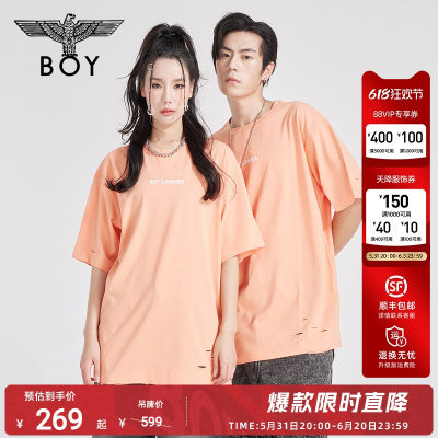 boylondon短袖男女同款22夏季