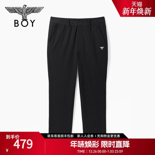 休闲长裤 户外简约纯色运动裤 M34043 男女同款 BOYLONDON春季